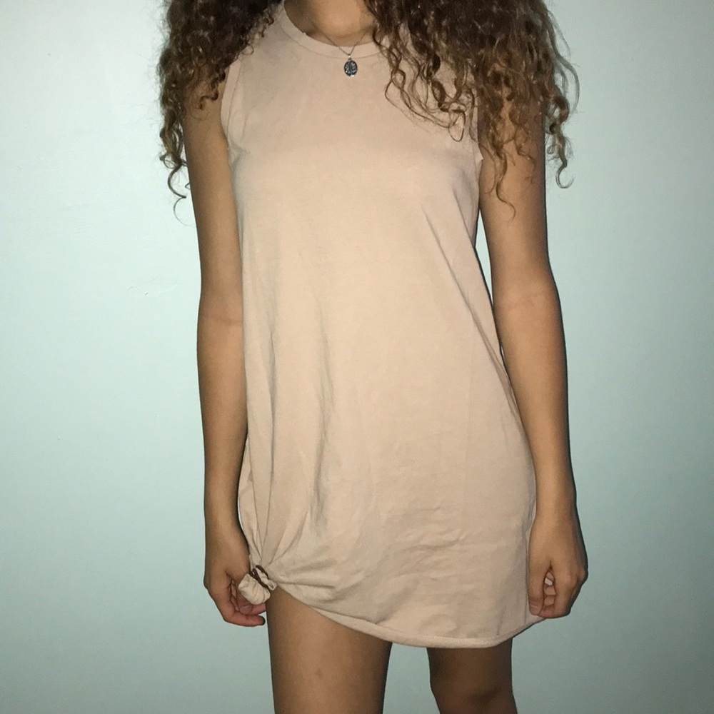 Tan dress
